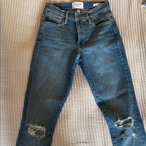 Frame Le High Skinny